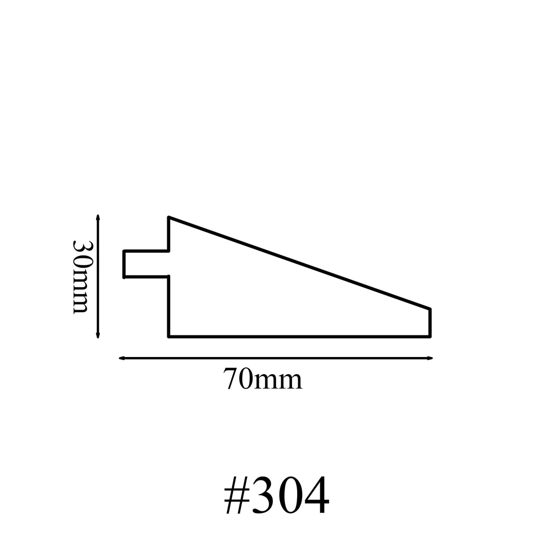 304 molding