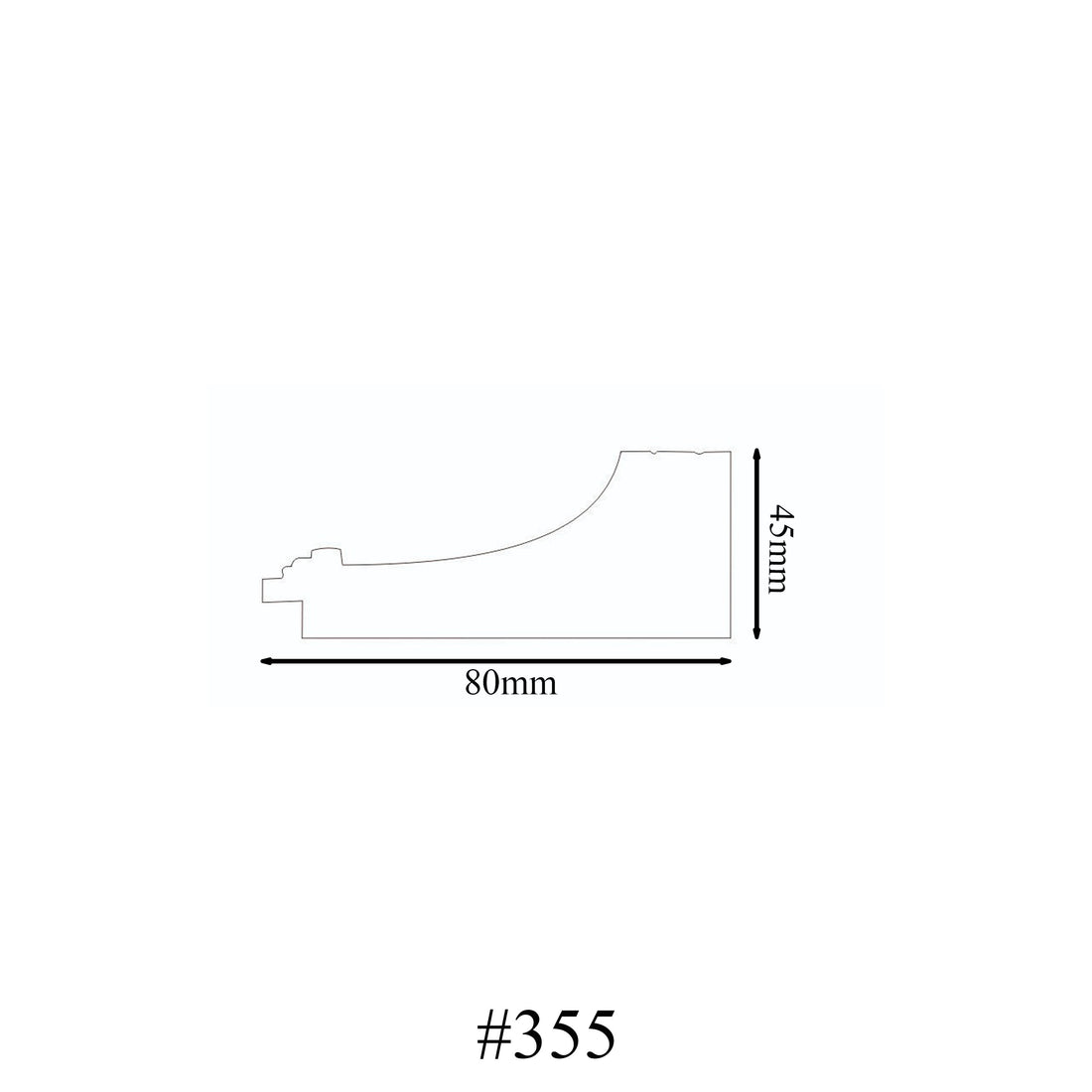 355 molding