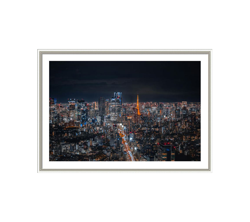 105 white frame