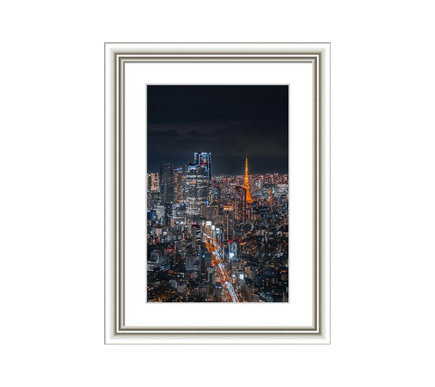 105 white frame