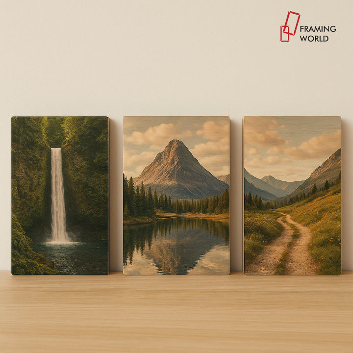 wooden printing