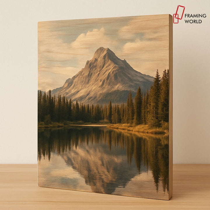 wooden printing