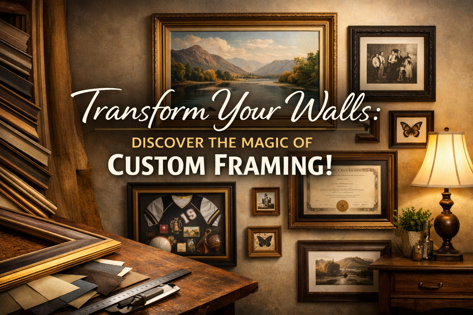 Transform Your Walls: Discover the Magic of Custom Framing!