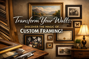 Transform Your Walls: Discover the Magic of Custom Framing!