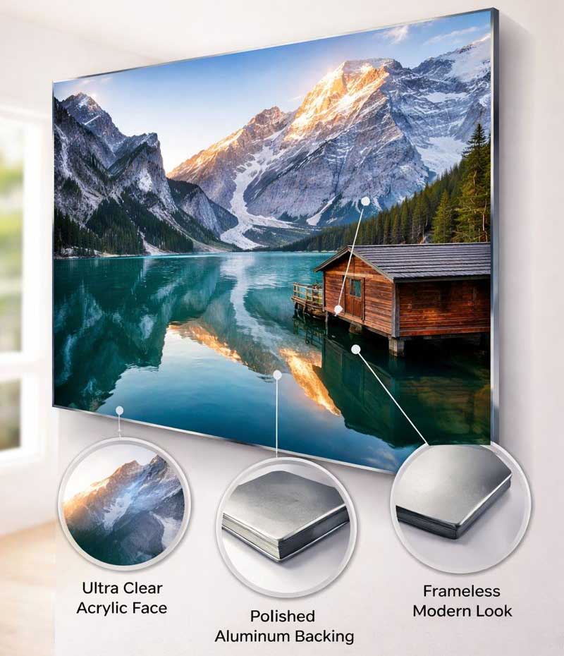 Diasec Mounting: Premium Acrylic Photo Mounting by FramingWorld