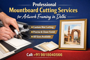 Professional Mountboard Cutting Services for Artwork Framing