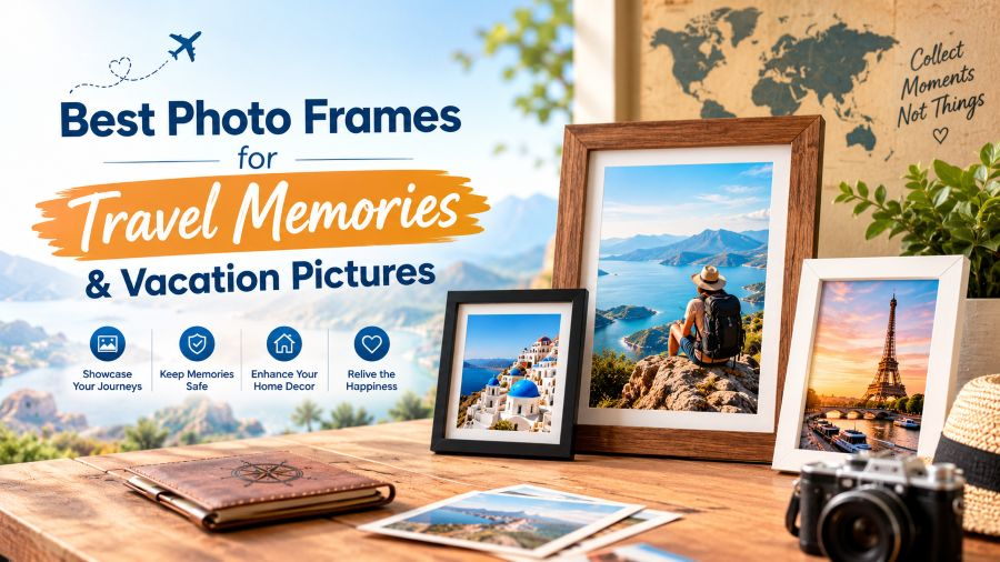Best Photo Frames for Travel Memories & Vacation Pictures