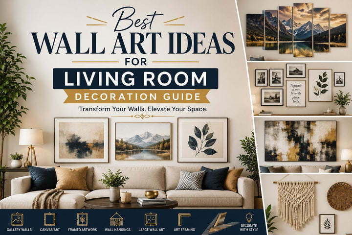 Best Wall Art Ideas for Living Room decoration guide in 2026