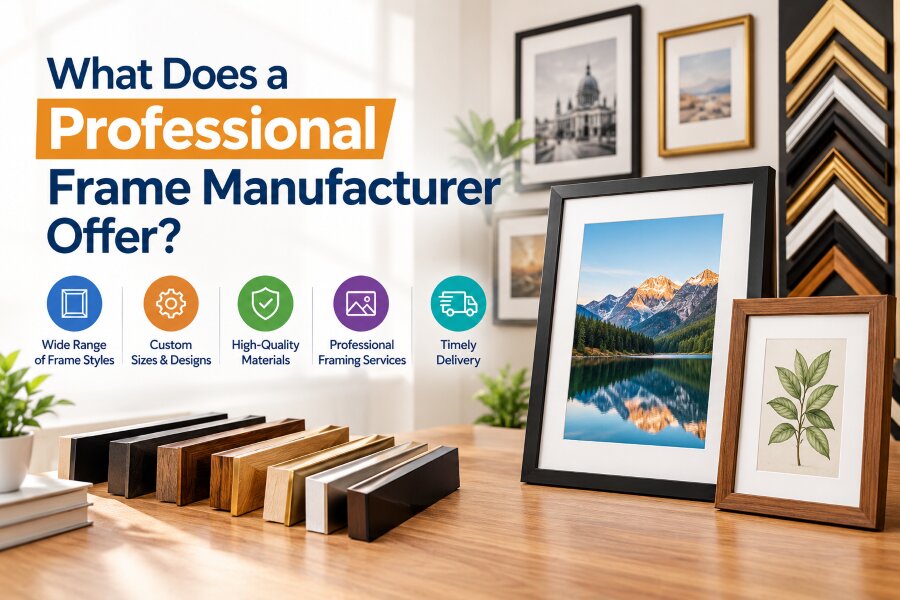 What Does a Professional Frame Manufacturer Offer?