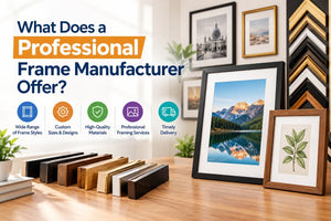 What Does a Professional Frame Manufacturer Offer?