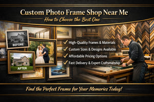 Custom Photo Frame Shop Near Me – How to Choose the Best One