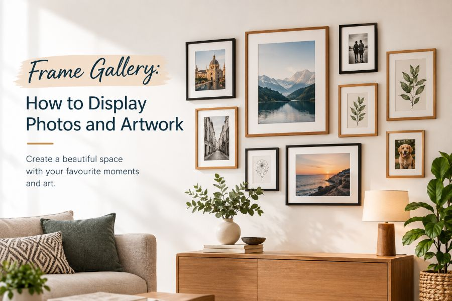 Frame Gallery: How to Display Photos and Artwork