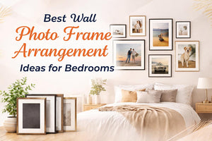 Best Wall Photo Frame Arrangement Ideas for Bedrooms