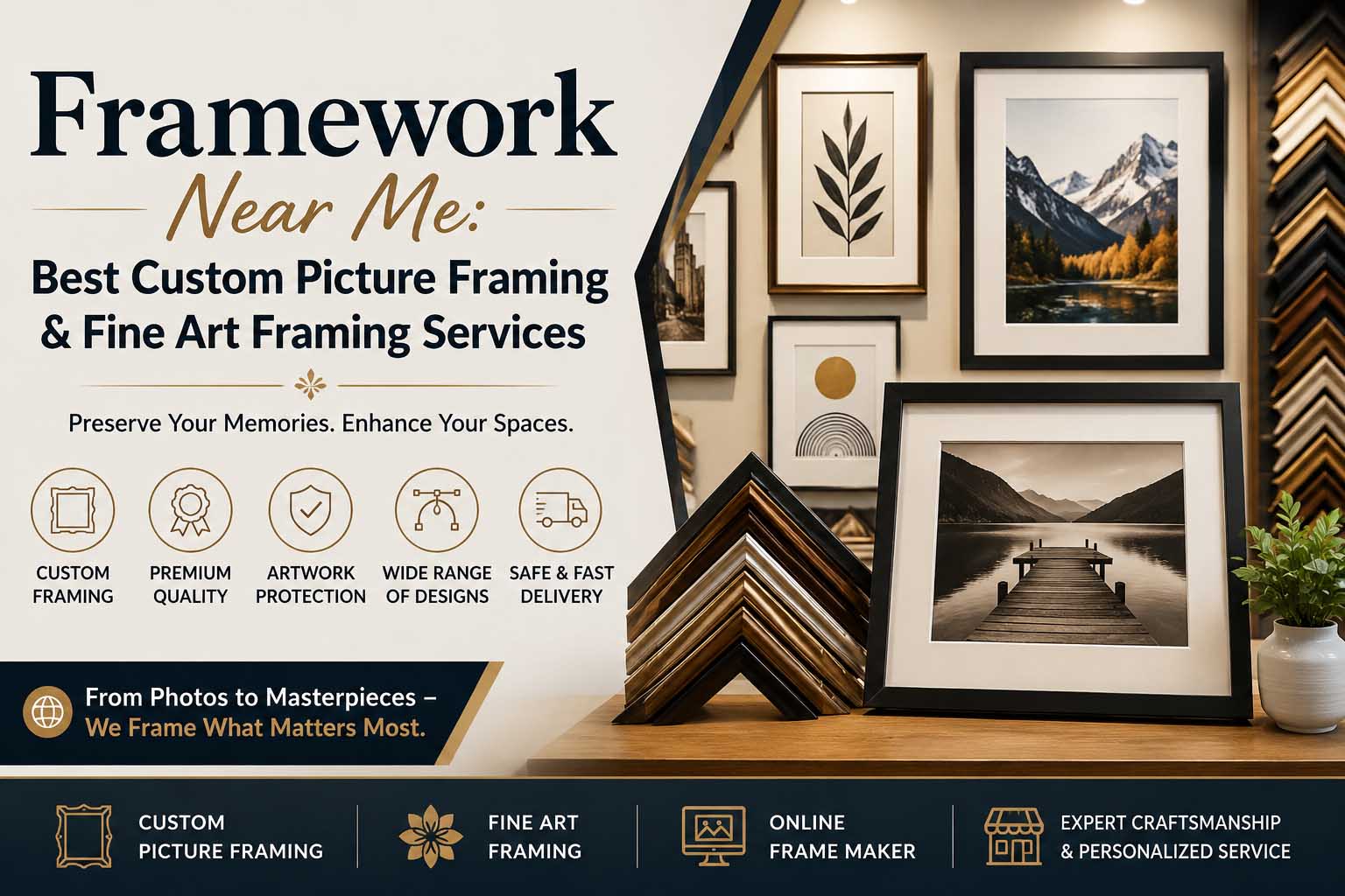 Complete Guide to Custom Picture Framing & Fine Art Framing in 2026