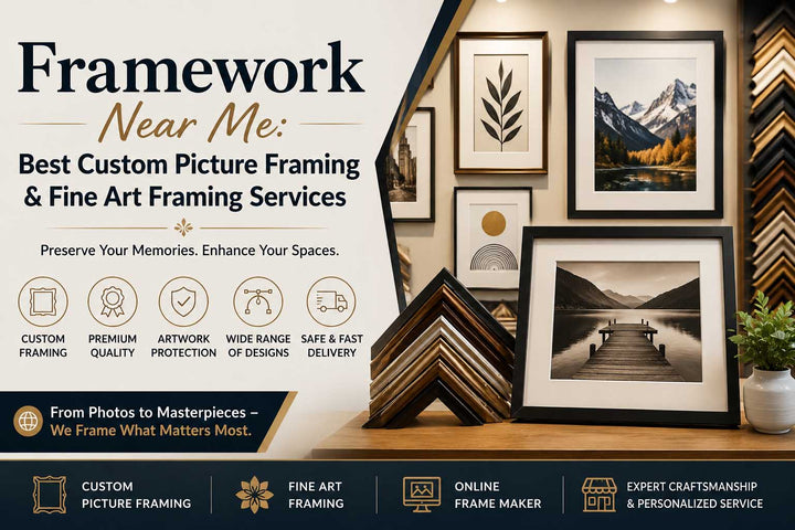 Complete Guide to Custom Picture Framing & Fine Art Framing in 2026