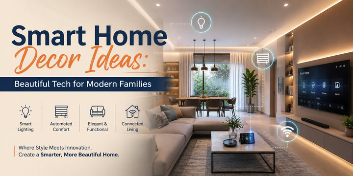 The Connected Living Room: Smart Home Decor Ideas for Modern Families