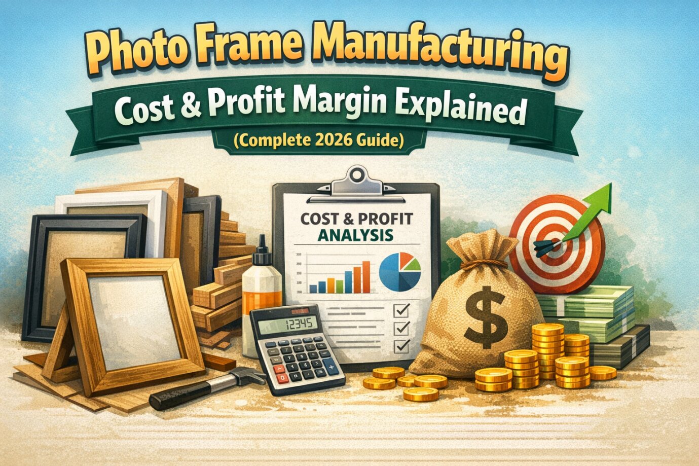 Photo Frame Manufacturing Cost & Profit Margin Explained (Complete Guide)