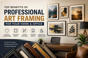 Top Benefits of Professional Art Framing for Your Home & Office