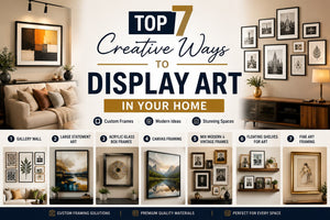 Top 7 Creative Ways to Display Art in Your Home
