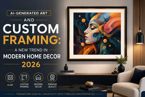 AI-Generated Art and Custom Framing: A New Trend in Modern Home Decor 2026