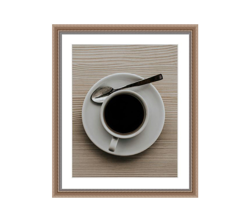 105 brown wooden frame