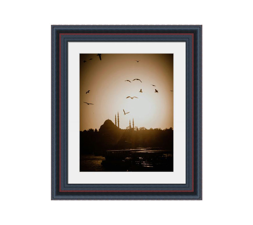 305 black with red line