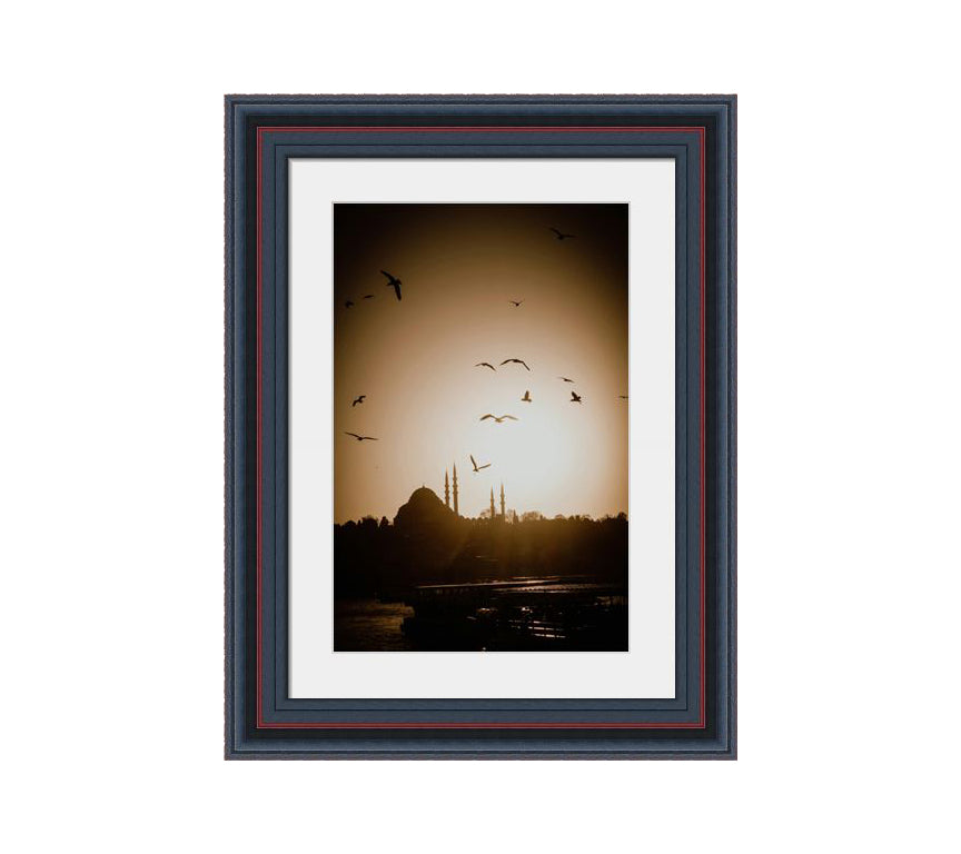 305 black with red line