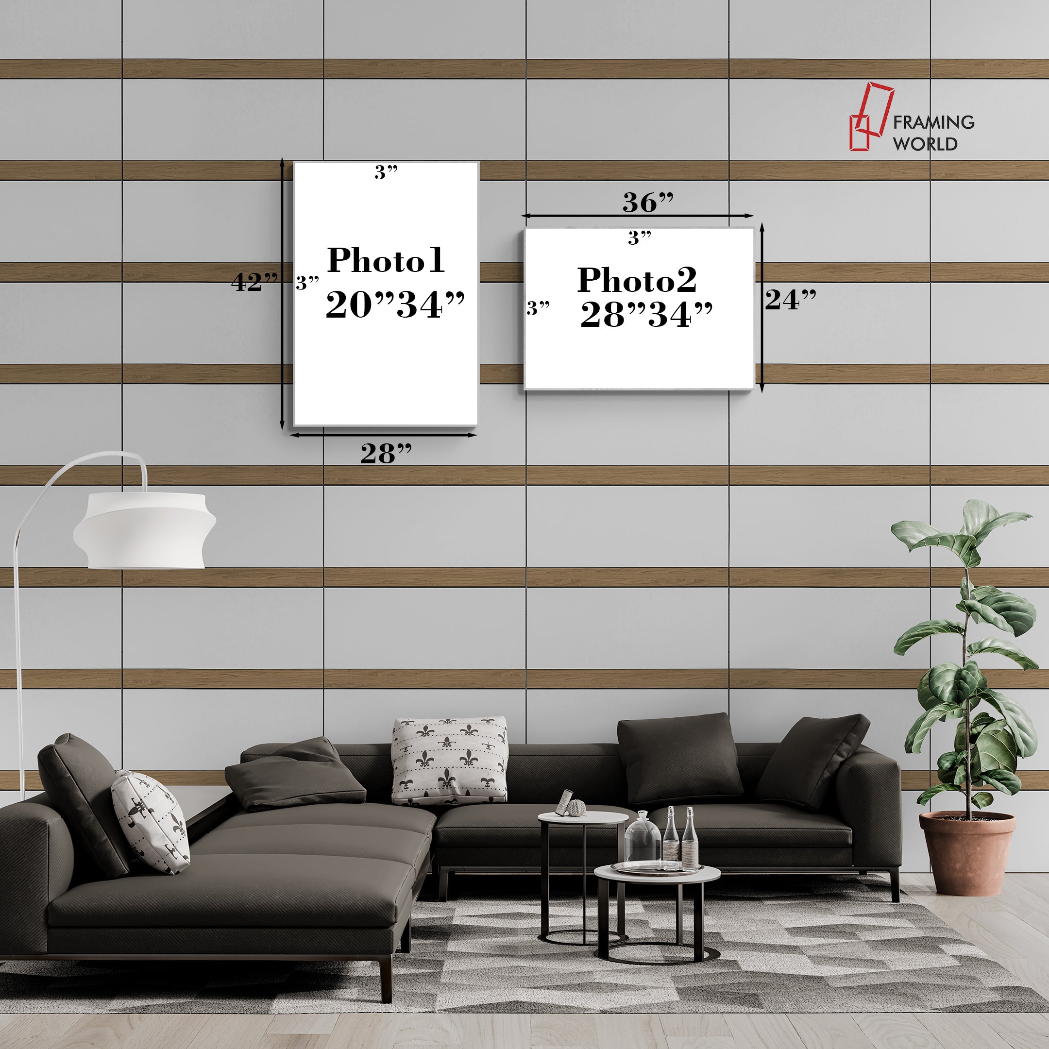 Gallry wall set of 2