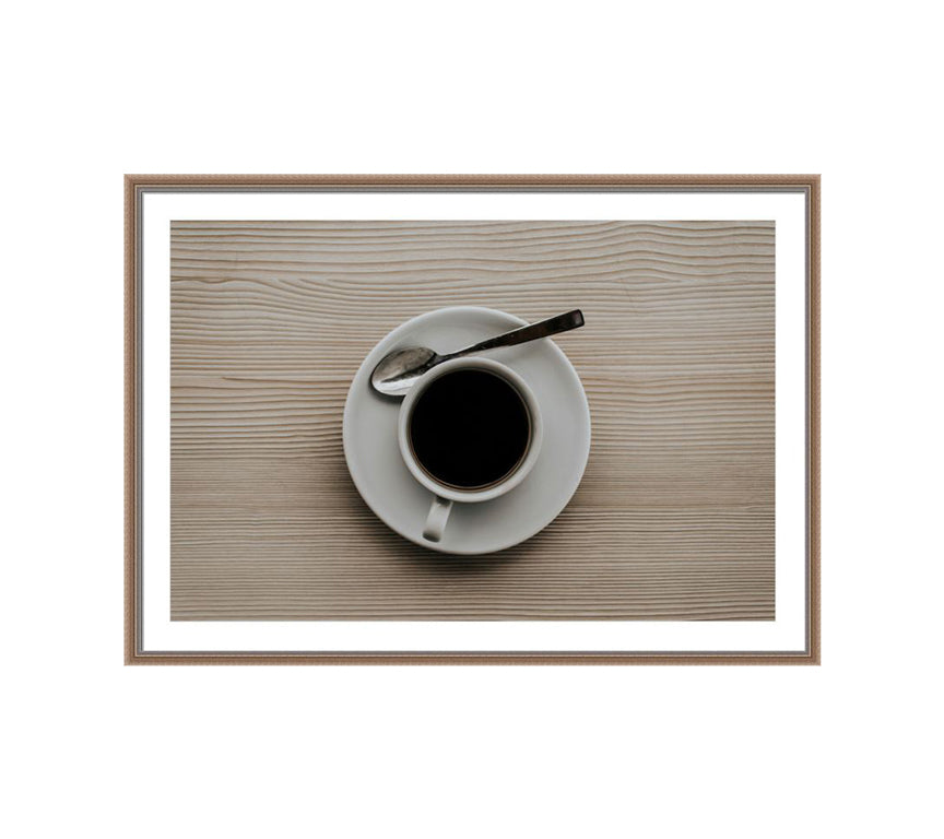 105 brown wooden frame