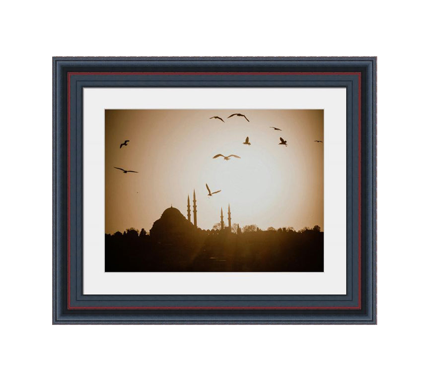 305 black with red line