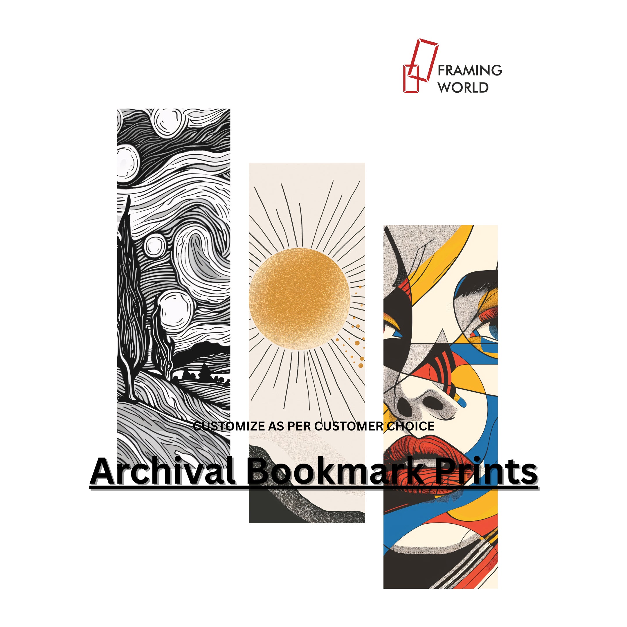 Archival Bookmark Prints