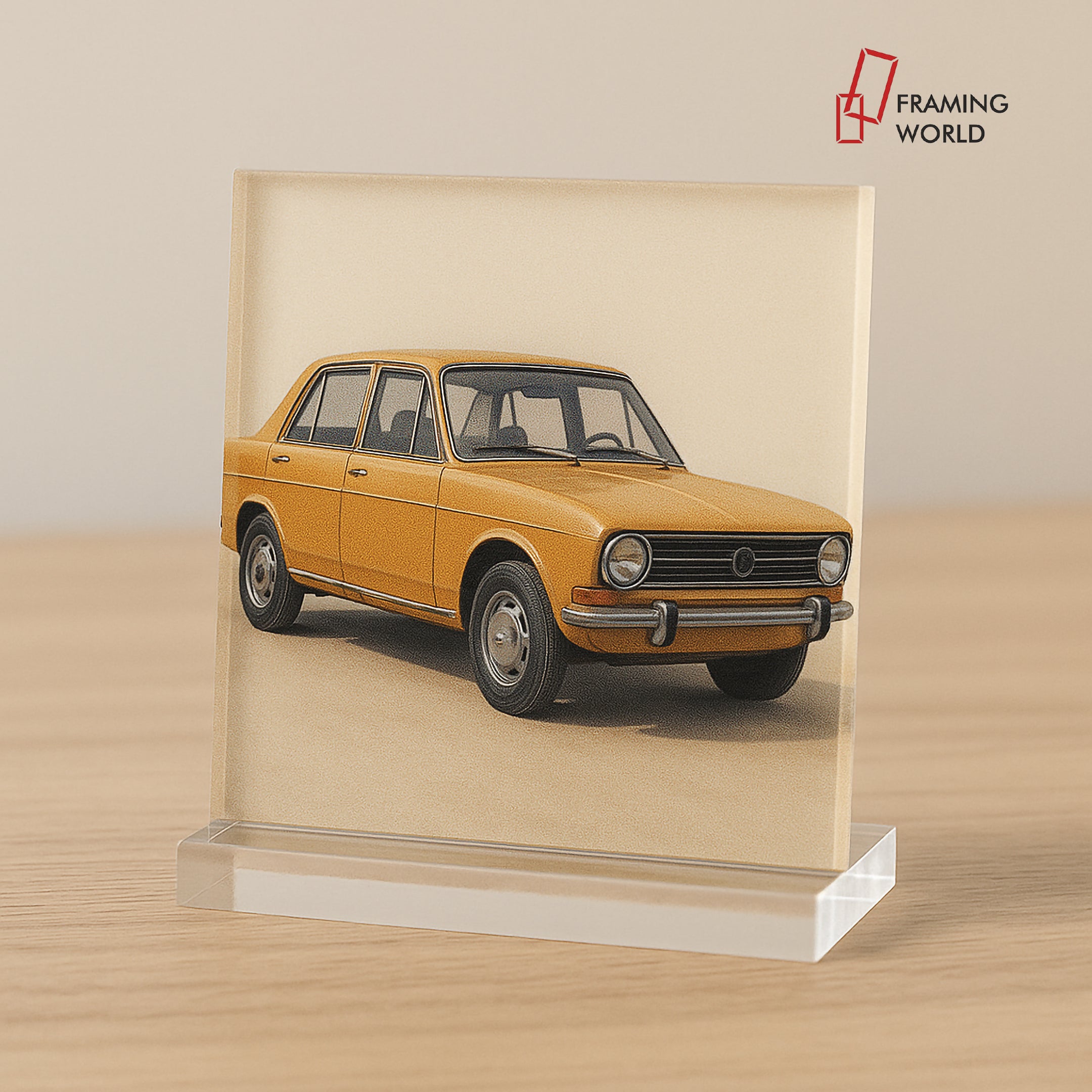 Mini acrylic printing