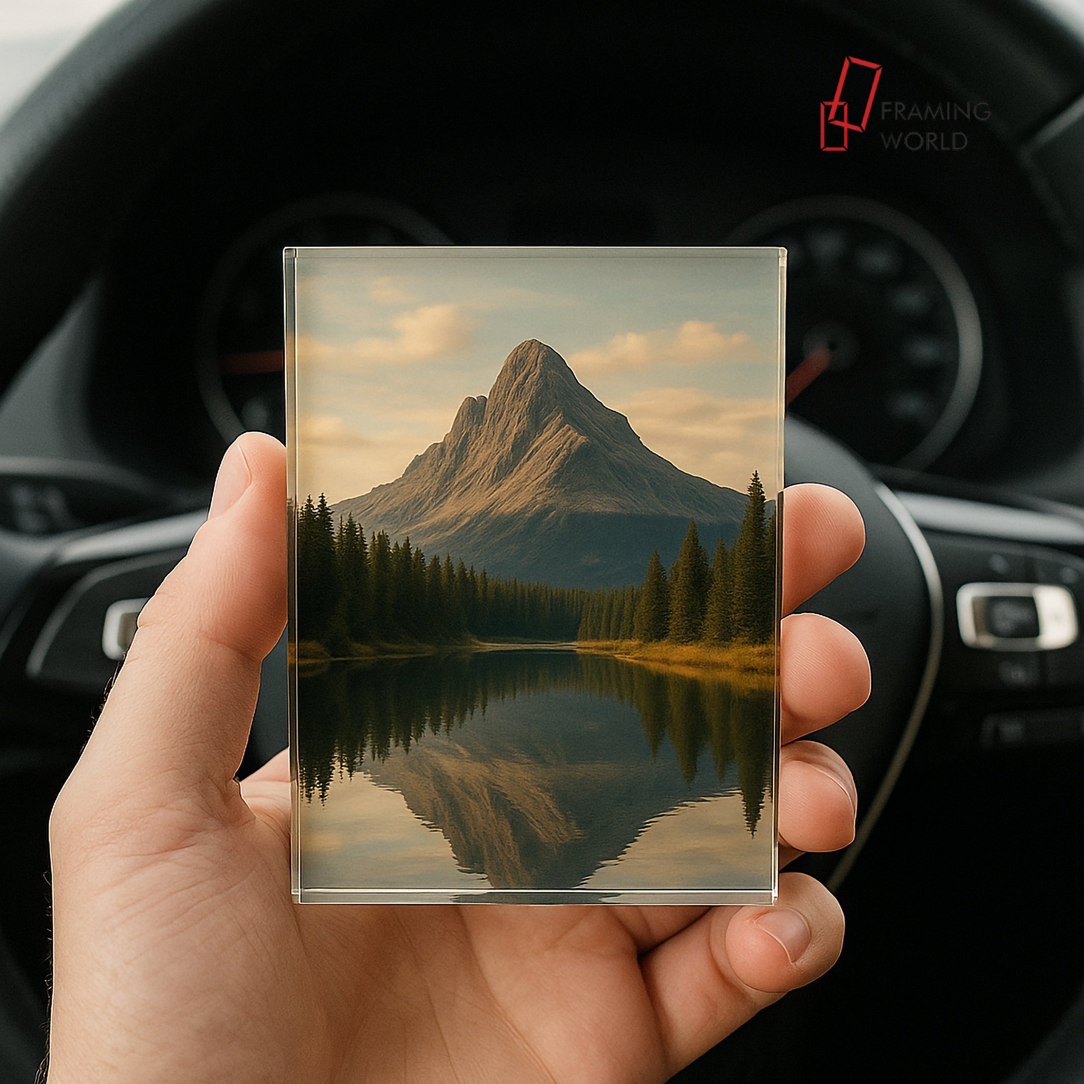 Mini acrylic printing