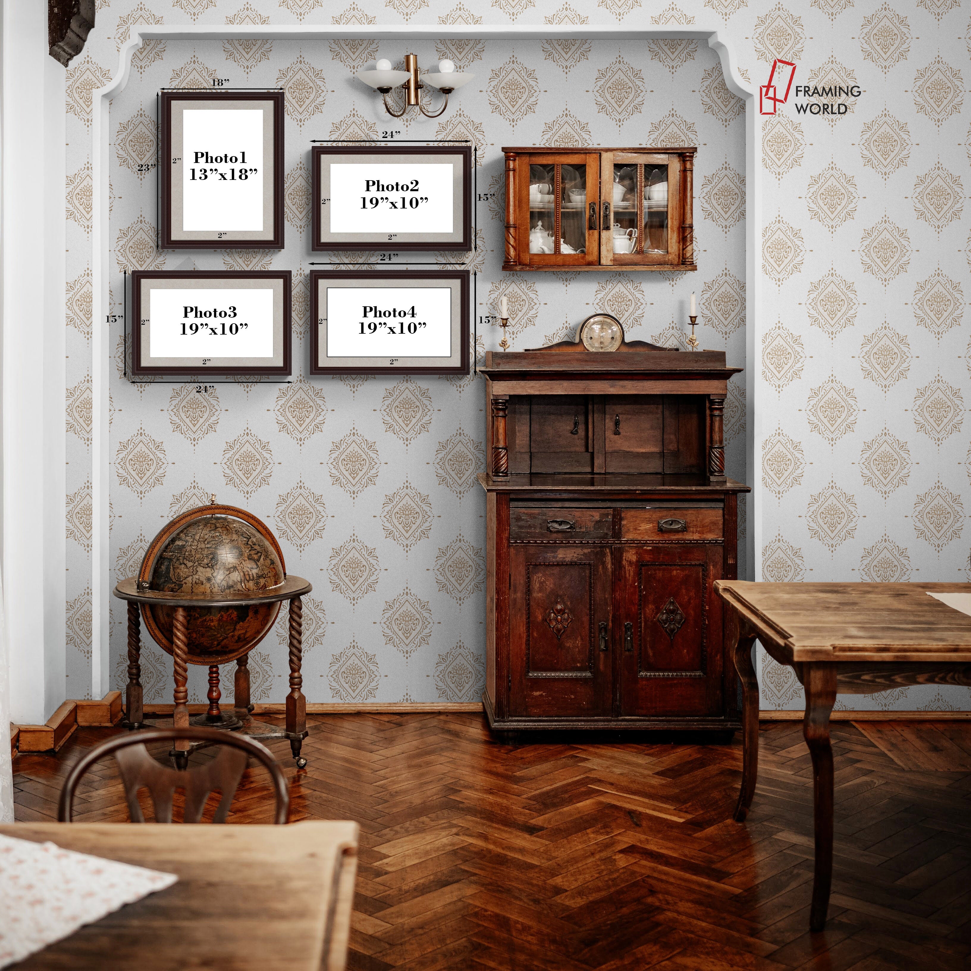 Gallry wall set of 4